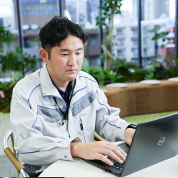 安定した経営基盤と業務効率化により「自分の仕事に集中できる」環境が、社員からも支持されています。