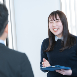 営業経験を活かしながら、「あなたに任せたい」とお客様から頼られることもやりがいです。