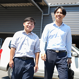 「来てくれて助かったよ」そんな言葉が嬉しい日々。信頼でつながるお客様のもとへ、今日も笑顔で出発！