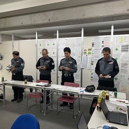 安全教育にも力を入れています。