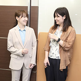 若手社員も多く活躍中！気軽にコミュニケーションが取れる環境で高め合いながら働きませんか？