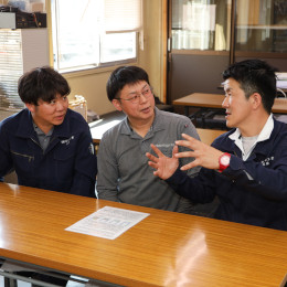 中途入社が9割ほど。和気藹々とした雰囲気！