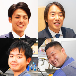 経験者だけでなく、別業種から転職した未経験者もたくさん活躍しています。