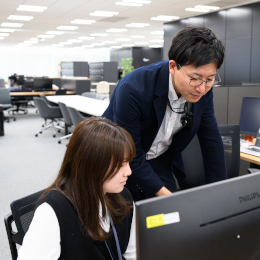 社内勉強会などの制度も充実。自分に合ったスキルアップも叶えることができます。