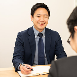 お客様からの信頼も、商品力も、物件数もあるので、自信をもってオススメできます。