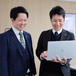先輩が適宜サポートするので、経験の浅い方もご安心ください。