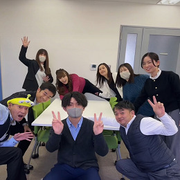 20～40代が活躍中！中途入社も多く在籍しています。