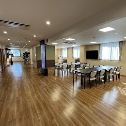 居室は全室個室。入居者は最大25名と少人数のため、スタッフの負担軽減に繋がります。