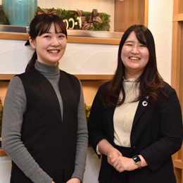 お客様にとって何が一番、嬉しいのか。自ら考え、カタチにする嬉しさがあります。