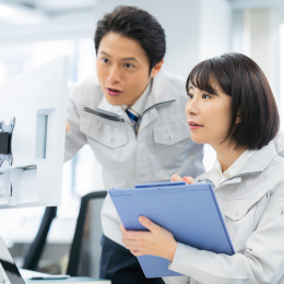 モノづくりに興味をお持ちの方であれば、ご経験は不問。人柄重視の採用です。