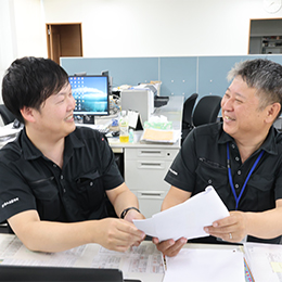 個々の成長ペースに応じて丁寧にフォローしていきます。未経験の方も安心して飛び込んできてください。