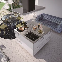 当社はライフスタイルに合わせたキッチンと、個性を映すトータルなインテリアを提案しています。