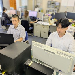 お客様にとって本当に役立つ製品を提供できる仕事です。