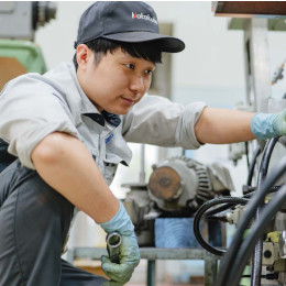 扱える機械が増えると、自身の成長も実感しやりがいに繋がります。