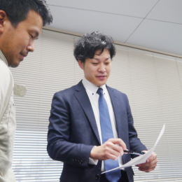 事故状況の調査は各部署間の連携がとても大切。普段からスムーズなコミュニケーションを意識しています。