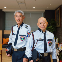 警備の仕事についての基礎知識やスキルはもちろんのこと、緊急時に備えた研修も行っています。