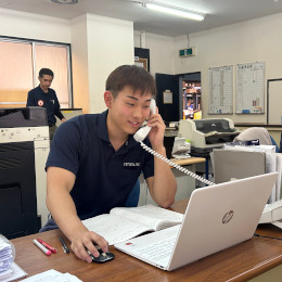 国内の競合はたった４社！製品の修理や改良まで携わる当社は、顧客からの信頼も厚く高い評価を得ています。