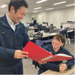 わからないことはすぐに質問できるため、安心です。