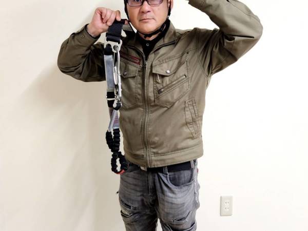 装備品、無料貸し出しします。お気軽に仕事を初めていただけます