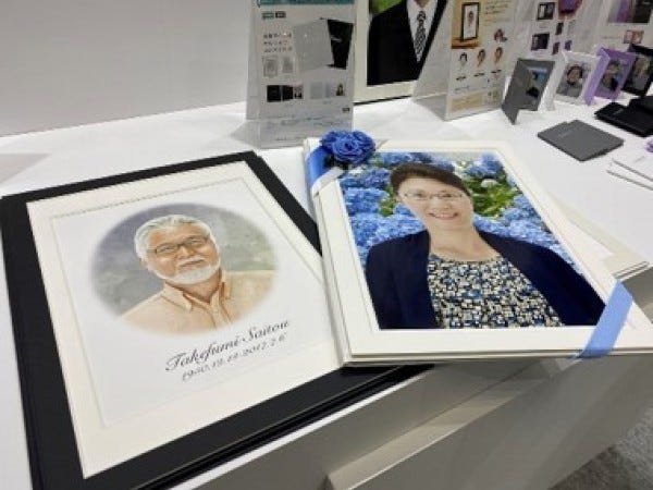 トップシェアの遺影肖像写真加工実績★