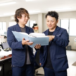 自分の仕事以外のことも協力し合うのは当たり前。「ありがとう」精神で仕事をしています。