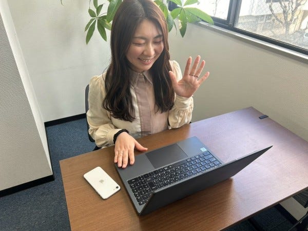 わからないことがあればすぐに聞くことができます！