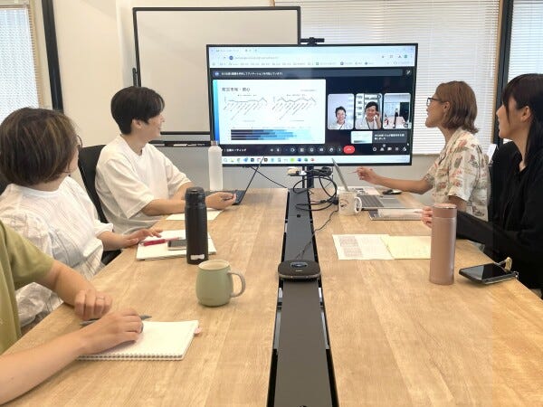 一緒に働くメンバーです！防災グッズの企画開発から、商品ページのデザインまで多岐にわたる業務を行います。