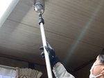感知器点検作業。