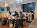 指導風景。完全1対1での個別指導をしていただきます